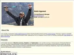 Sites similar to alekhagarwal.net