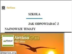 Sites similar to aleklasa.pl