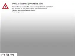 Sites similar to aleksandarjovanovic.com