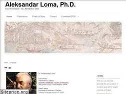 Sites similar to aleksandarloma.com