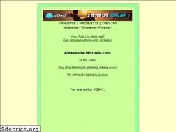 Sites similar to aleksandarmitrovic.com