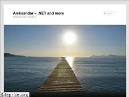 Sites similar to aleksandarsimic.wordpress.com