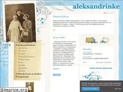 Sites similar to aleksandrinke.si