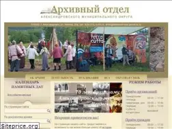 Sites similar to aleksarhiv.ru