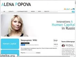 Sites similar to alenapopova.com
