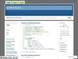 Sites similar to alenblog.wordpress.com