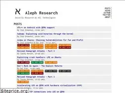 Sites similar to alephsecurity.com