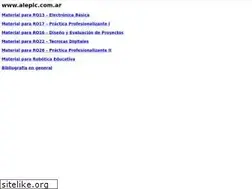 Sites similar to alepic.com.ar