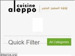 Sites similar to aleppo-cuisine.com