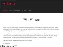 Sites similar to aleronlaw.com