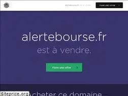 Sites similar to alertebourse.fr