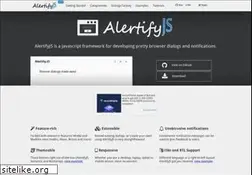 Sites similar to alertifyjs.com