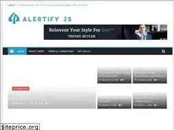 Sites similar to alertifyjs.org