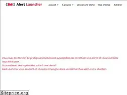 Sites similar to alertlauncher.fr