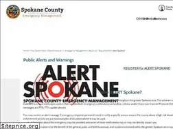 Sites similar to alertspokane.org