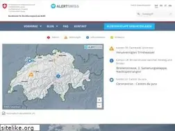 Sites similar to alertswiss.ch