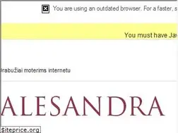 Sites similar to alesandra.lt