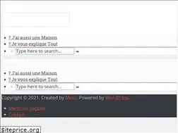 Sites similar to alesandro.fr