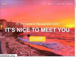 Sites similar to alessandrocrimi.com