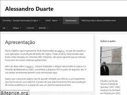 Sites similar to alessandroduarte.com.br