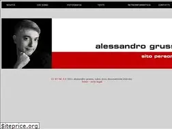 Sites similar to alessandrogrussu.it