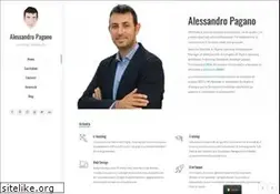 Sites similar to alessandropagano.net