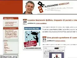 Sites similar to alessandrorobecchi.it