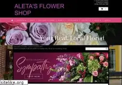 Sites similar to aletasflowershop.com