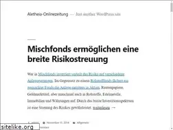 Sites similar to aletheia-onlinezeitung.de