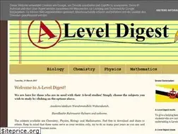 Sites similar to aleveldigest.blogspot.com