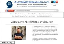 alevelmathsrevision.com