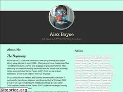 Sites similar to alex-boyce.me