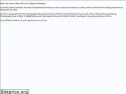 Sites similar to alex.domakidis.com