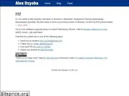 Sites similar to alex.dzyoba.com