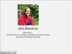 Sites similar to alex.flatter.io