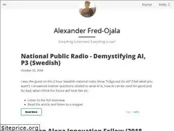 Sites similar to alex.fo