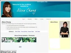 Sites similar to alexachungfansite.co.uk
