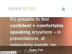 Sites similar to alexafischer.com