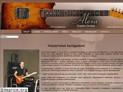 Sites similar to alexagitar.hu