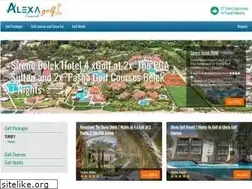 Sites similar to alexagolf.com
