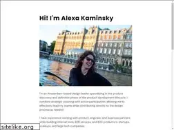 Sites similar to alexakaminsky.com