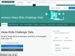 Sites similar to alexakidskills.devpost.com