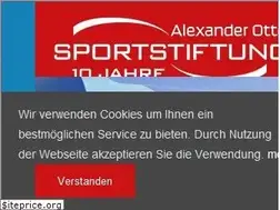 Sites similar to alexander-otto-sportstiftung.de