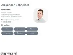 Sites similar to alexander-schneider.org