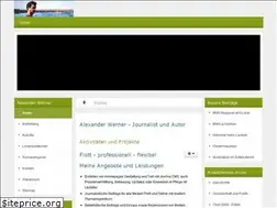Sites similar to alexander-werner.org