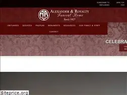 Sites similar to alexanderandroyalty.com
