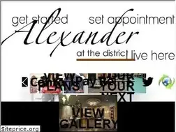 Sites similar to alexanderatthedistrict.com