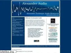 Sites similar to alexanderaudio.com