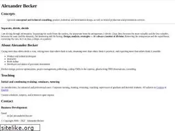Sites similar to alexanderbecker.net