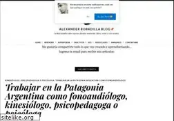 Sites similar to alexanderbobadilla.blogspot.com